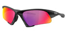 Oakley® OO9532 SUTURE JACKET OO9532 953205 64 Sunglasses - Matte Black / Prizm Road Mirrored 953205