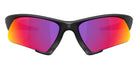 Oakley® OO9532 SUTURE JACKET OO9532 953205 64 Sunglasses - Matte Black / Prizm Road Mirrored 953205