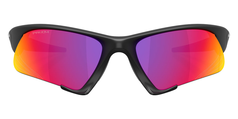 Oakley® OO9532 SUTURE JACKET OO9532 953205 64 Sunglasses - Matte Black / Prizm Road Mirrored 953205