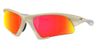 Oakley® OO9532 SUTURE JACKET OO9532 953207 64 Sunglasses - Matte Sand / Prizm Ruby Mirrored 953207