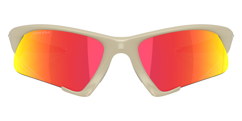 Oakley® OO9532 SUTURE JACKET OO9532 953207 64 Sunglasses - Matte Sand / Prizm Ruby Mirrored 953207