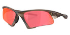 Oakley® OO9532 SUTURE JACKET OO9532 953210 64 Sunglasses - Matte Brown Smoke / Prizm Trail Torch Mirrored 953210