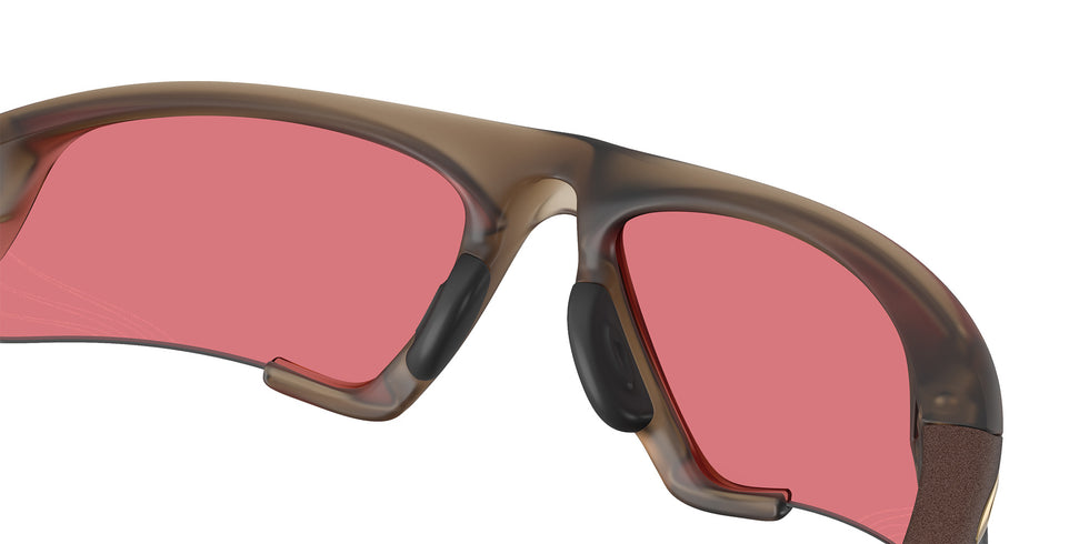 Oakley® OO9532 SUTURE JACKET OO9532 953210 64 Sunglasses - Matte Brown Smoke / Prizm Trail Torch Mirrored 953210