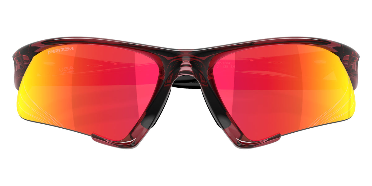 Oakley® OO9532 SUTURE JACKET Sunglasses - Transparent Iron Red