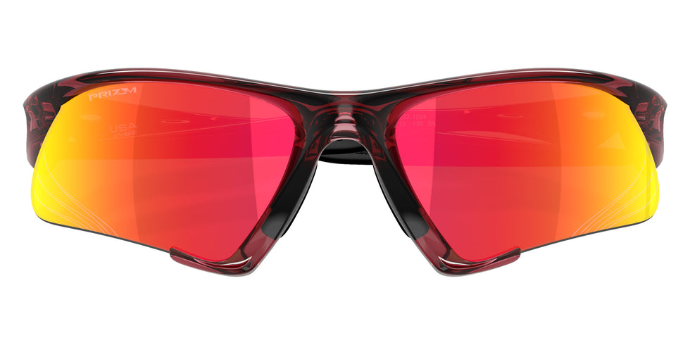 Oakley® OO9532 SUTURE JACKET Sunglasses - Transparent Iron Red