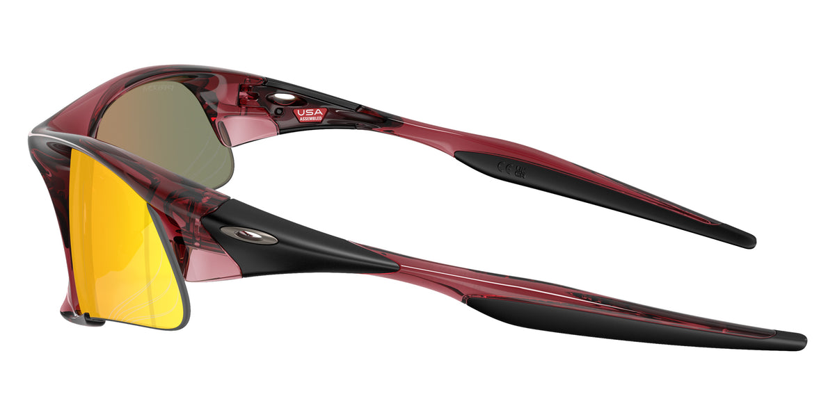 Oakley® OO9532 SUTURE JACKET Sunglasses - Transparent Iron Red