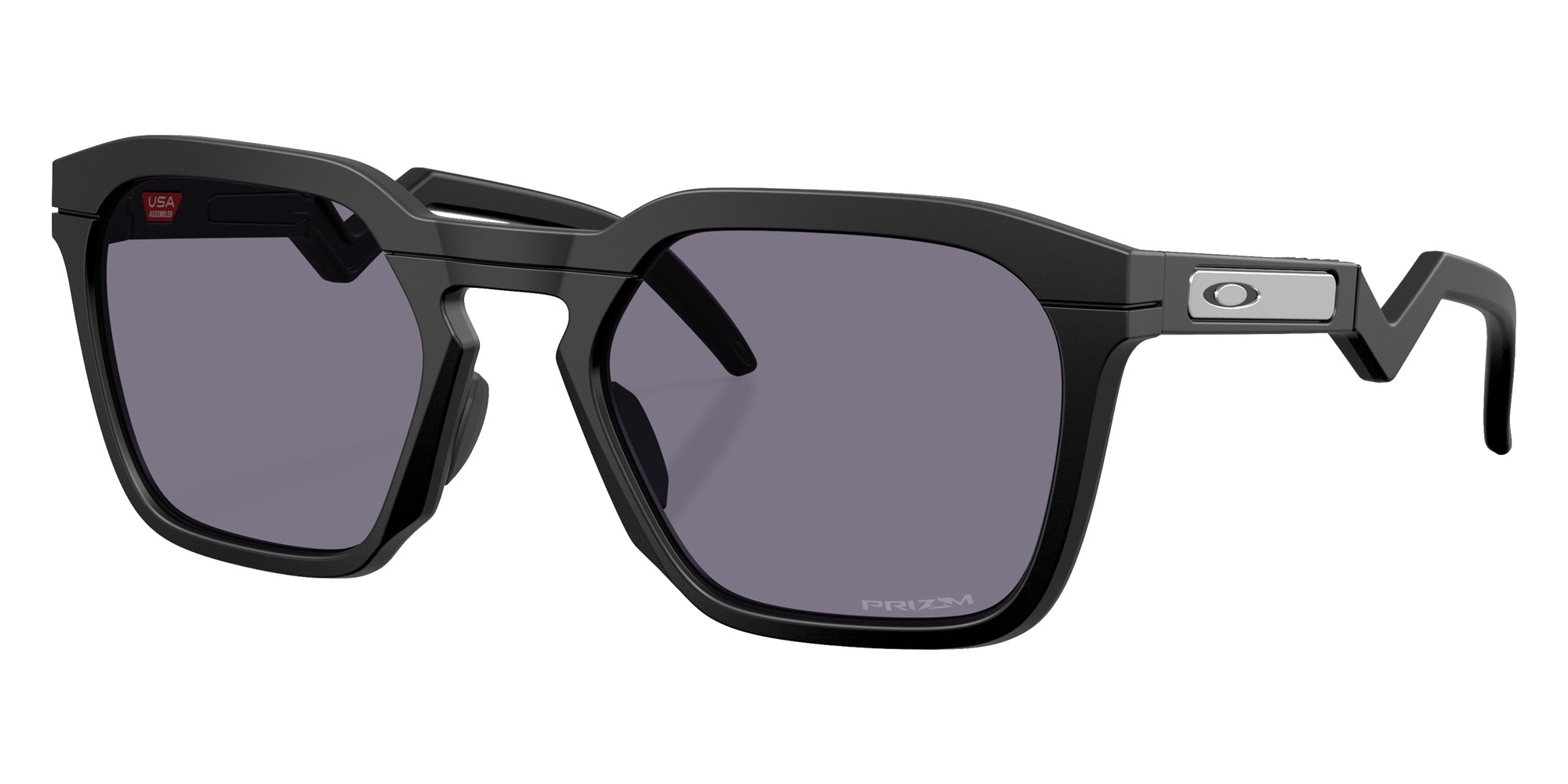 Oakley® OO9533 HSTN SQ OO9533 953301 54 Sunglasses - Matte Black / Prizm Gray 953301