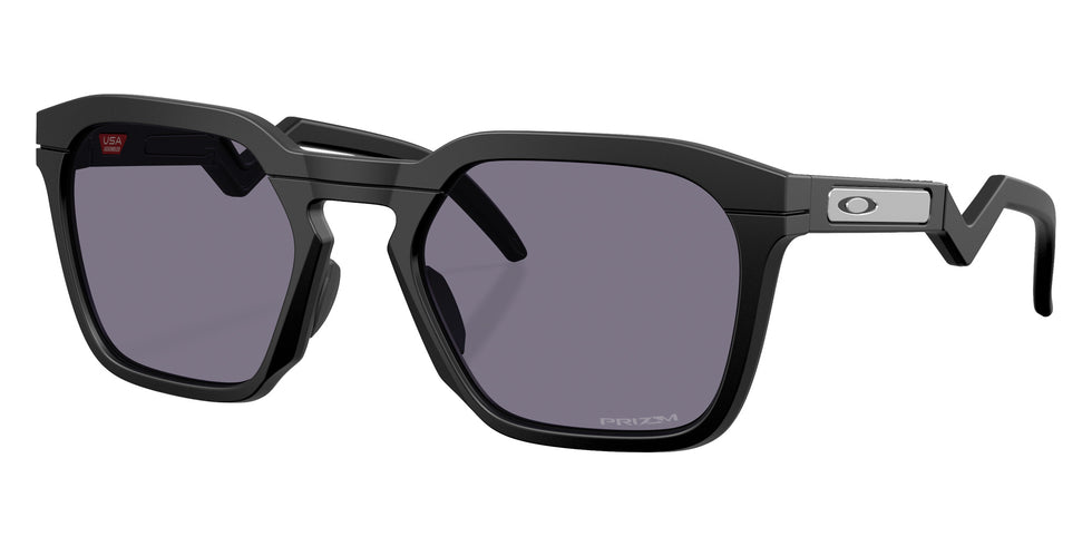 Oakley® OO9533 HSTN SQ OO9533 953301 54 Sunglasses - Matte Black / Prizm Gray 953301