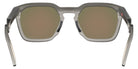 Oakley® OO9533 HSTN SQ OO9533 953302 54 Sunglasses - Matte Gray Smoke / Prizm Ruby Mirrored 953302