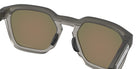 Oakley® OO9533 HSTN SQ OO9533 953302 54 Sunglasses - Matte Gray Smoke / Prizm Ruby Mirrored 953302