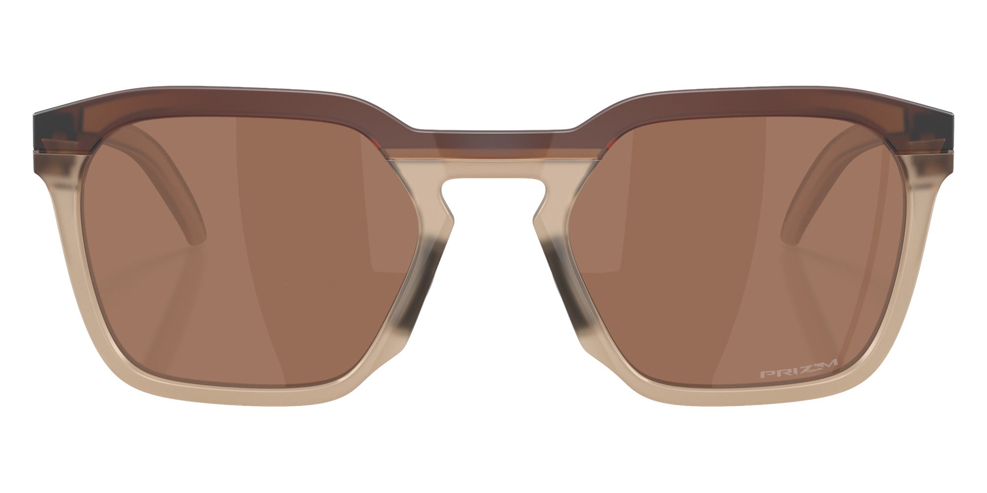 Oakley® OO9533 HSTN SQ OO9533 953303 54 Sunglasses - Matte Rootbeer / Prizm Tungsten Mirrored 953303