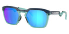 Oakley® OO9533 HSTN SQ OO9533 953304 54 Sunglasses - Abyss / Prizm Sapphire Mirrored 953304