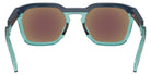 Oakley® OO9533 HSTN SQ OO9533 953304 54 Sunglasses - Abyss / Prizm Sapphire Mirrored 953304