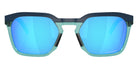 Oakley® OO9533 HSTN SQ OO9533 953304 54 Sunglasses - Abyss / Prizm Sapphire Mirrored 953304