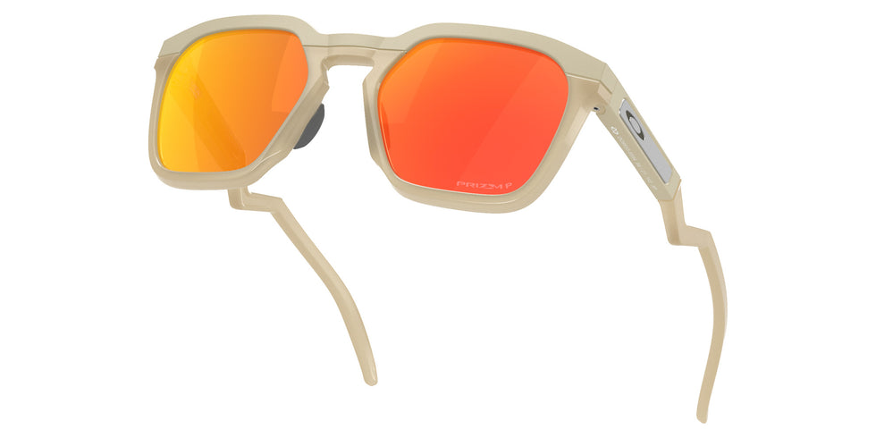 Oakley® OO9533 HSTN SQ OO9533 953305 54 Sunglasses - Matte Sand / Prizm Ruby Polarized Mirrored 953305