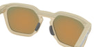 Oakley® OO9533 HSTN SQ OO9533 953305 54 Sunglasses - Matte Sand / Prizm Ruby Polarized Mirrored 953305