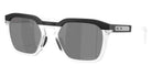 Oakley® OO9533 HSTN SQ OO9533 953306 54 Sunglasses - Matte Black / Prizm Black Polarized Mirrored 953306