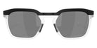 Oakley® OO9533 HSTN SQ OO9533 953306 54 Sunglasses - Matte Black / Prizm Black Polarized Mirrored 953306