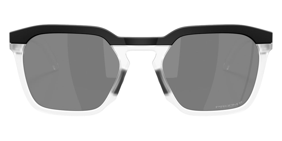 Oakley® OO9533 HSTN SQ OO9533 953306 54 Sunglasses - Matte Black / Prizm Black Polarized Mirrored 953306
