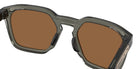 Oakley® OO9533 HSTN SQ OO9533 953308 54 Sunglasses - Gray Smoke / Prizm Bronze 953308
