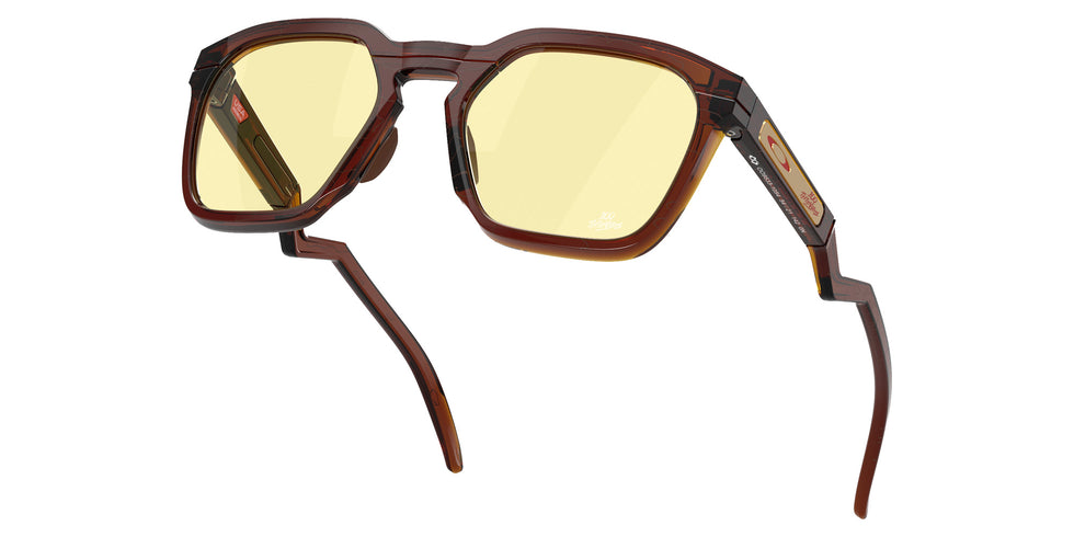 Oakley® OO9533 HSTN SQ OO9533 953310 54 Sunglasses - Dark Amber / Prizm Gaming™ 2.0 Mirrored 953310