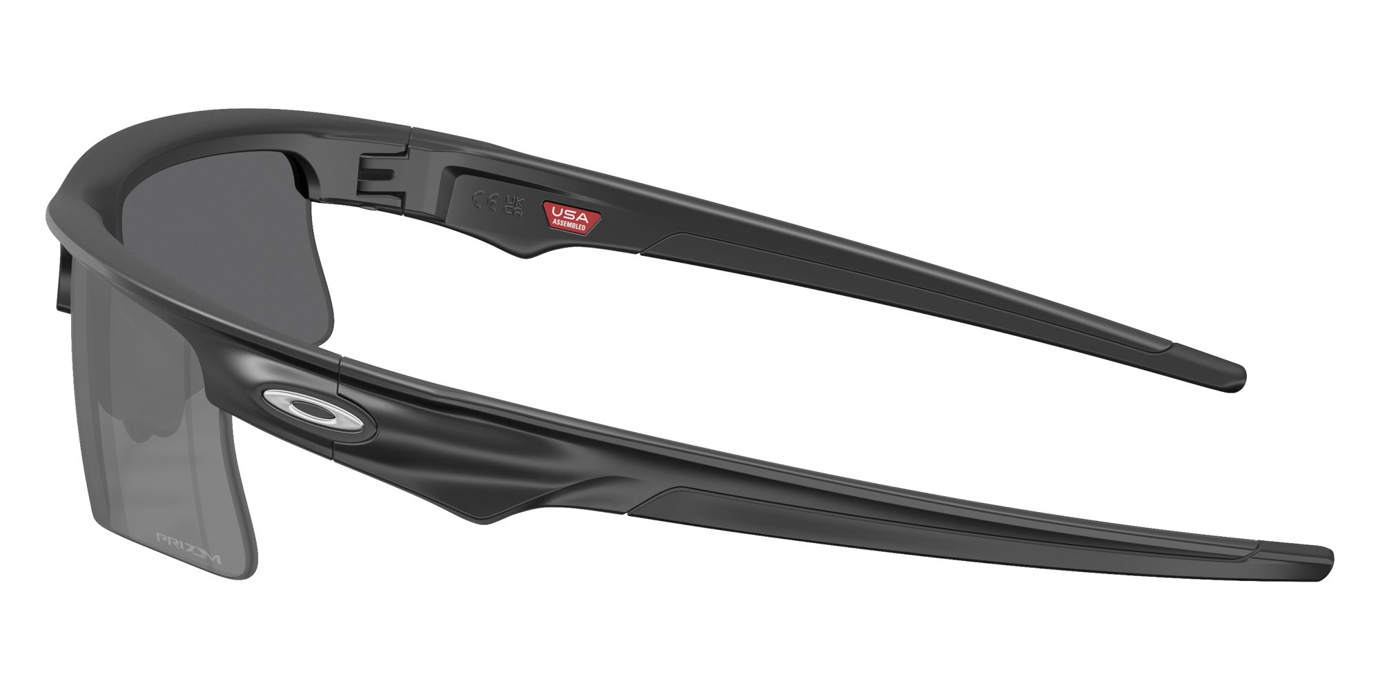 Oakley® OO9534 BISPHAERA SPEED OO9534 953401 68 Sunglasses - Matte Black / Prizm Black Mirrored 953401