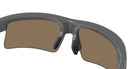 Oakley® OO9534 BISPHAERA SPEED OO9534 953403 68 Sunglasses - Matte Carbon / Prizm 24K Polarized Mirrored 953403