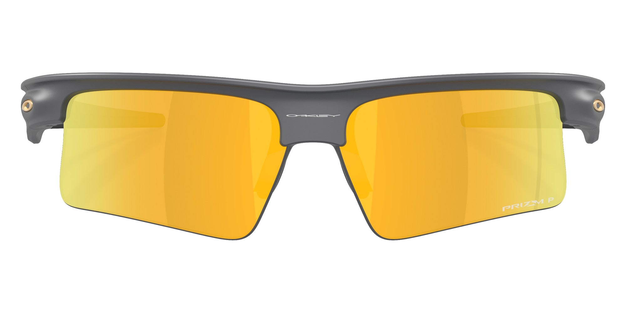 Oakley® OO9534 BISPHAERA SPEED OO9534 953403 68 Sunglasses - Matte Carbon / Prizm 24K Polarized Mirrored 953403