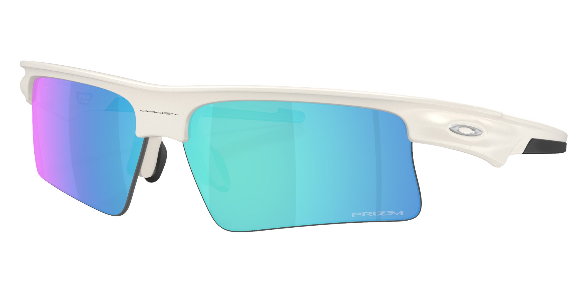 Oakley® OO9534 BISPHAERA SPEED OO9534 953404 68 Sunglasses - Matte Mist / Prizm Sapphire Mirrored 953404