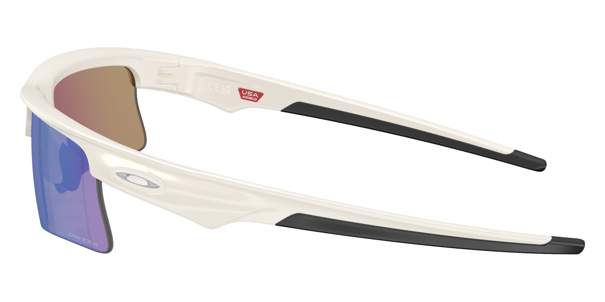 Oakley® OO9534 BISPHAERA SPEED OO9534 953404 68 Sunglasses - Matte Mist / Prizm Sapphire Mirrored 953404