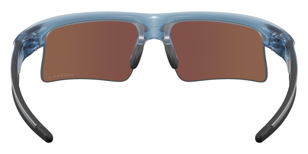 Oakley® OO9534 BISPHAERA SPEED OO9534 953406 68 Sunglasses - Transparent Abyss / Prizm Deep Water Polarized Mirrored 953406