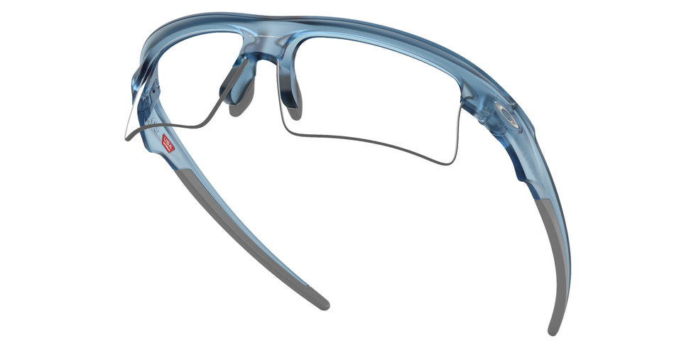 Oakley® OO9534 BISPHAERA SPEED OO9534 953407 68 Sunglasses - Matte Transparent Stonewash / Clear to Black Iridium Photochromic Mirrored 953407