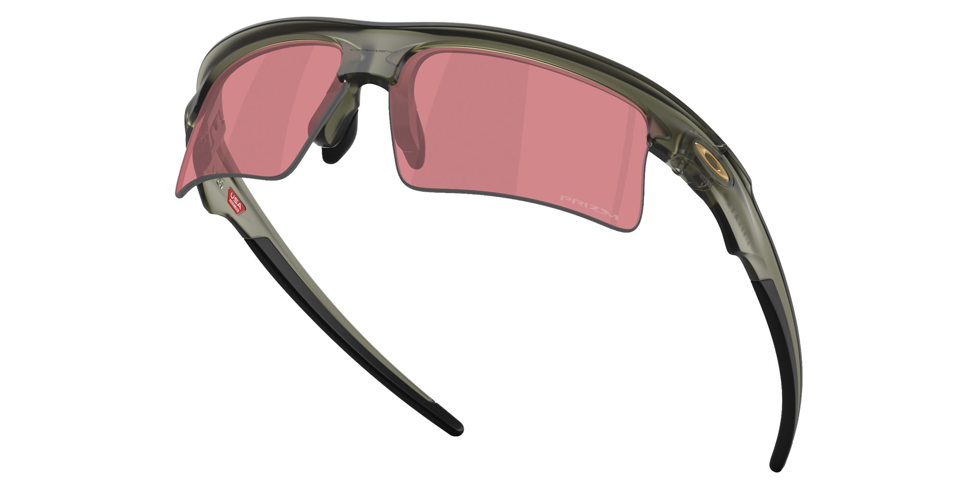 Oakley® OO9534 BISPHAERA SPEED OO9534 953409 68 Sunglasses - Transparent Olive Ink / Prizm Dark Golf Mirrored 953409