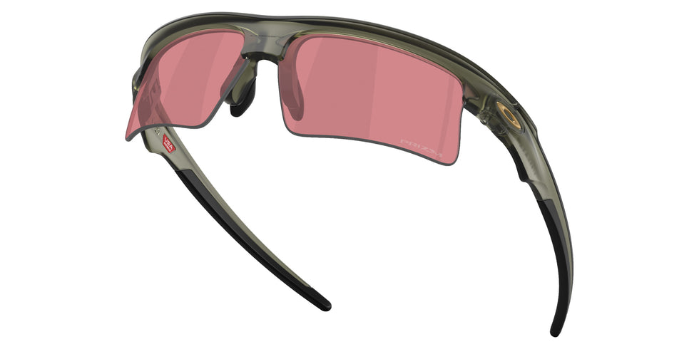 Oakley® OO9534 BISPHAERA SPEED OO9534 953409 68 Sunglasses - Transparent Olive Ink / Prizm Dark Golf Mirrored 953409