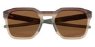 Oakley® OO9555 HSTN SQ 2.0 Sunglasses - Matte Rootbeer