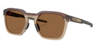 Oakley® OO9555 HSTN SQ 2.0 Sunglasses - Matte Rootbeer
