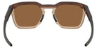 Oakley® OO9555 HSTN SQ 2.0 Sunglasses - Matte Rootbeer