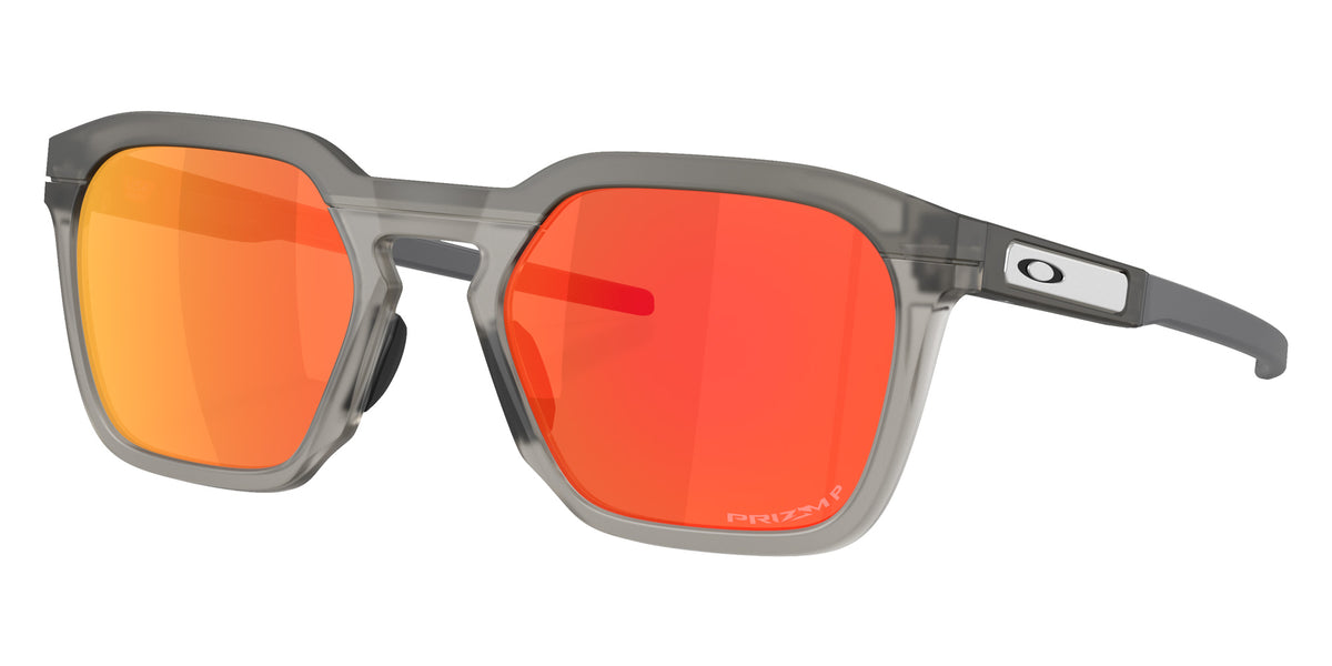 Oakley® OO9555 HSTN SQ 2.0 Sunglasses - Matte Grey Smoke
