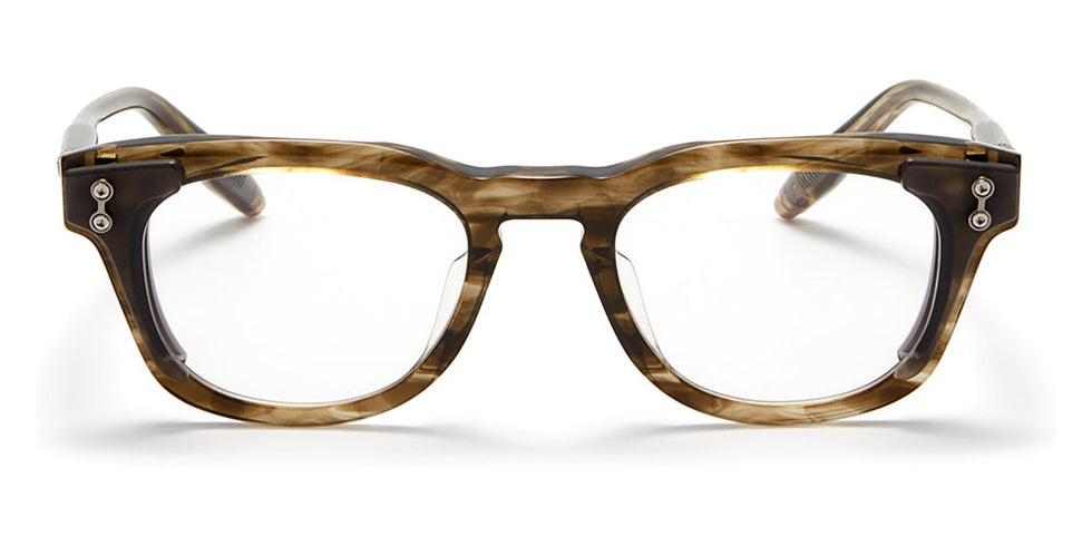 AKONI® Orion AKO Orion 410C 50 - Green Tortoise Swirl Eyeglasses