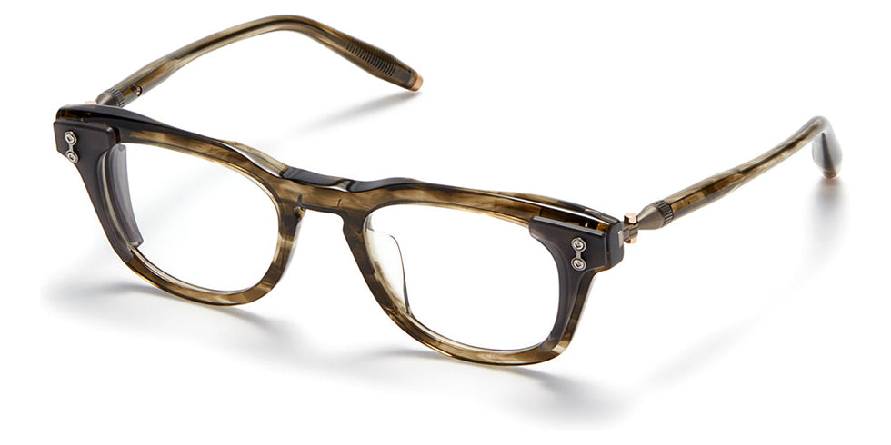 AKONI® Orion AKO Orion 410C 50 - Green Tortoise Swirl Eyeglasses