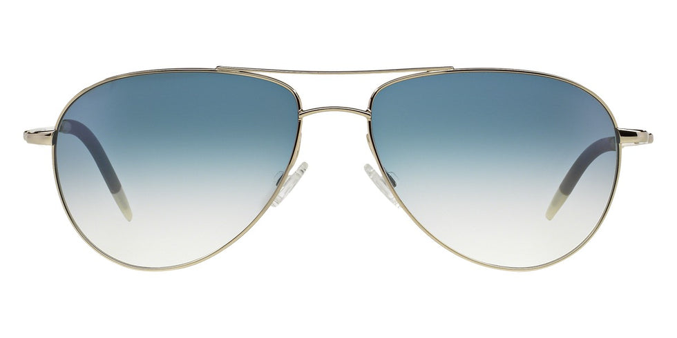 Oliver Peoples® Benedict OV1002S 52413F 59 - Silver / Chrome Sapphire Photochromic VFX Sunglasses