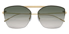 Oliver Peoples® OV1217S Square OV1217S 50352A 61 Sunglasses - Ziane Gold/Buff Top Bar Viridi/Gold/Viridian Gradient