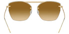 Oliver Peoples® OV1217S Square OV1217S 50352L 61 Sunglasses - Ziane Gold/Buff Top Bar Amaret/Gold/Brown