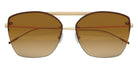 Oliver Peoples® OV1217S Square OV1217S 50352L 61 Sunglasses - Ziane Gold/Buff Top Bar Amaret/Gold/Brown