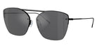 Oliver Peoples® OV1217S Square OV1217S 53336G 61 Sunglasses - Ziane Matte Black/Crystal Top/Black Satin Mirrored