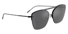 Oliver Peoples® OV1217S Square OV1217S 53336G 61 Sunglasses - Ziane Matte Black/Crystal Top/Black Satin Mirrored