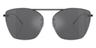 Oliver Peoples® OV1217S Square OV1217S 53336G 61 Sunglasses - Ziane Matte Black/Crystal Top/Black Satin Mirrored