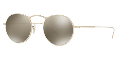 Oliver Peoples® M-4 30Th OV1220S 503539 49 - Gold / Gray Goldtone Mirrored Sunglasses 