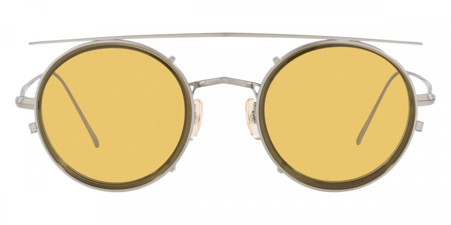 Oliver Peoples® G. Ponti-2 OV1292T 5254 46 - Brushed Chrome / Mustard Sunglasses