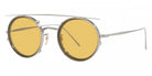 Oliver Peoples® G. Ponti-2 OV1292T 5254 46 - Brushed Chrome / Mustard Sunglasses
